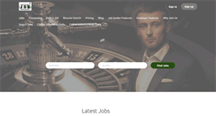 Desktop Screenshot of internationalcasinojobs.com